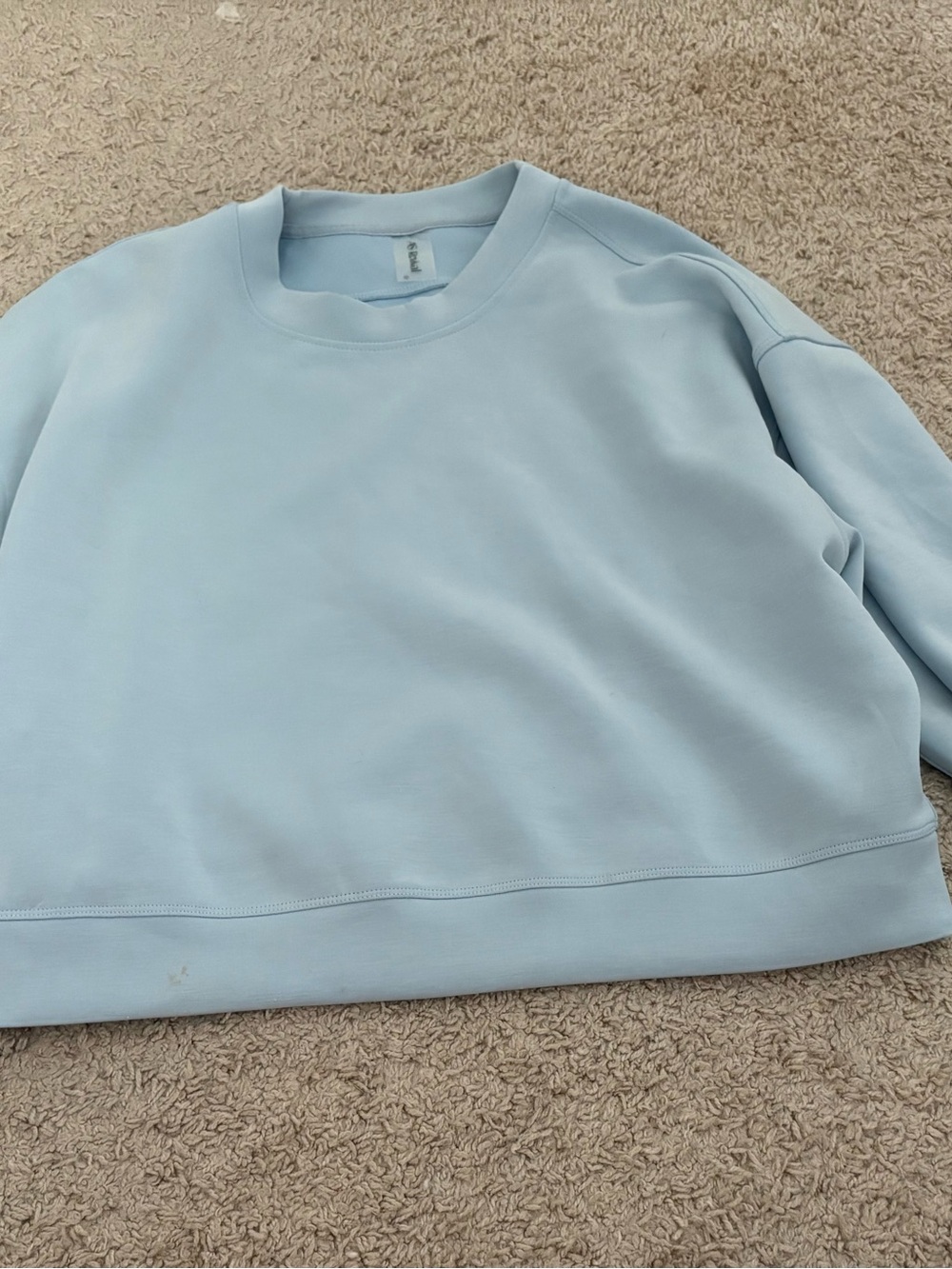 Altar'd State Pastel Blue Crewneck Sweater